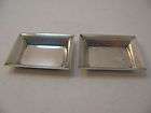 STIEFF STERLING SILVER ASHTRAYS / SMALL DISHES NOT SCRAP