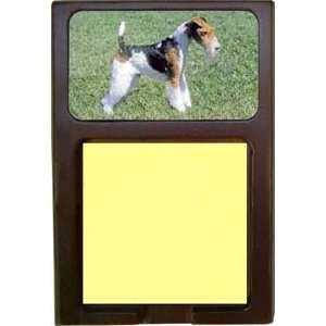  Wire Fox Terrier Sticky Note Holder