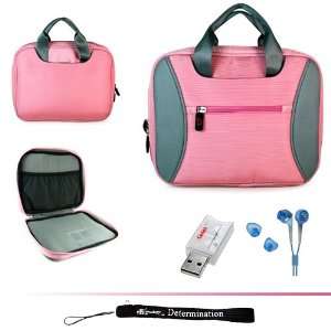  Baby Pink Tig Tag Carrying Case with Handles for Acer 