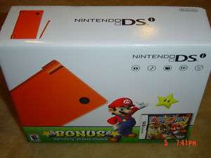 ORANGE DSi~MARIO PARTY DS BUNDLE~Nintendo System~NEW 045496719166 