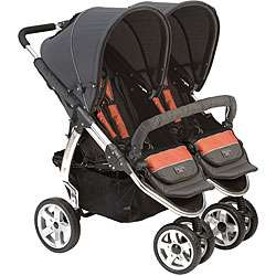 Valco Baby Latitude Double Stroller in Clay  Overstock