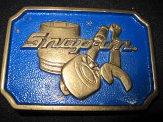 Vintage Snap On Tools Belt Buckle   Very Unique / Rare!  