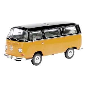   Schuco Diecast Collectible   VW T2a luxury bus yllw/blk: Toys & Games
