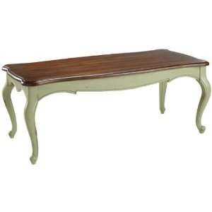   : Provence Coffee Table   19hx48w, Green/Chstnt Tp: Home & Kitchen