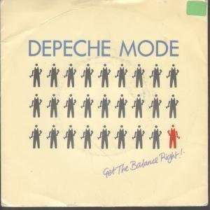   BALANCE RIGHT 7 INCH (7 VINYL 45) UK MUTE 1983 DEPECHE MODE Music