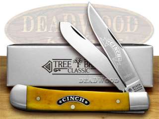 CINCH BOKER TREE BRAND Yellow Trapper Pocket Knives  