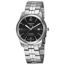   PR 100 Black Dial Stainless Steel Automatic Watch  