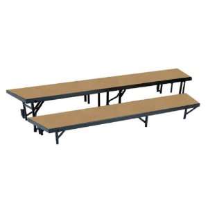   Choral Risers, 2 Level, Hardboard (16 High): Sports & Outdoors