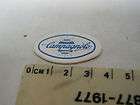 NOS Campagnolo World Bicycle Frame Sticker