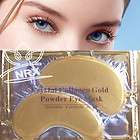New 10 Pairs Crystal Collagen Anti wrinkle bag Gold Eye Mask free 
