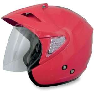  AFX FX 50 Open Face Motorcycle Helmet w/ Shield and Visor 