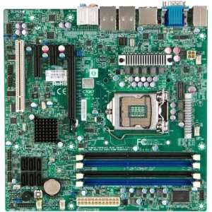 , Supermicro C7Q67 Desktop Motherboard   Intel   Socket H2 LGA 1155 