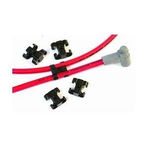   Spark Plug Wire Separator Dual 8 8.5mm Wires 16 pc. Black: Automotive