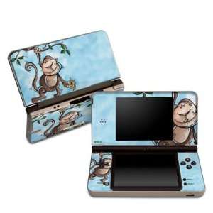Monkey Buttons Partners Protector Skin Decal Sticker for Nintendo DSi 