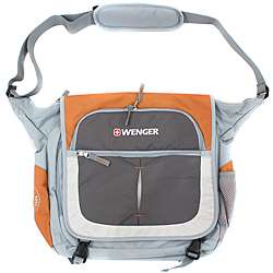 Wenger Swiss Gear Orange/Grey 15 inch Messenger Bag  