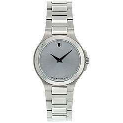 Movado Womens Corporate Exclusive Stainless Steel Watch   