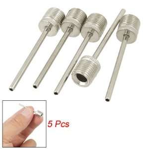 Como 5 Pcs Soccer Basketball Ball Pump Needles Inflate Adapter  