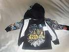 Boys Baby Infant Toddler STAR WARS 2 Piece Hoodie Tee T Shirt Set NWT 