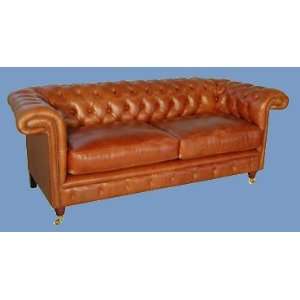  Chelsea Two Seater Leather Regular Cushions