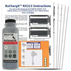  Samsung CLX 3185 Black Toner Refill Kit: Office Products