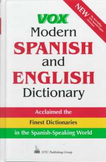 Vox Modern Spanish and English Dictionary (Hardcover)  Overstock