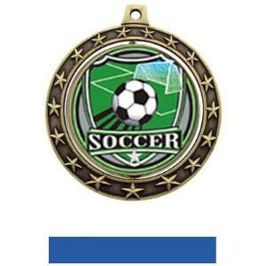  Hasty Awards Spinner Soccer Medals M7701 SHIELD INSERT 