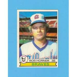  Bob Horner 1979 Topps Baseball Rookie (Atlanta Braves) (St Louis 