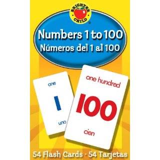 Numbers 1 to 100 Flash Cards: Numeros del 1 al …