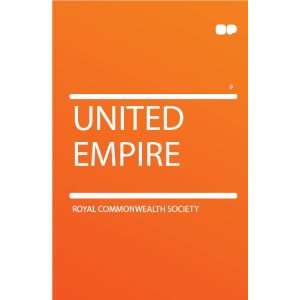  United Empire: Royal Commonwealth Society: Books