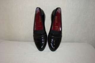 MENS BALLY DRESS FORMAL PATENT LEATHER SHOES 10 NARROW  
