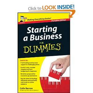   Starting a Business for Dummies (9781119974406) Barrow Colin Books