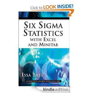   Statistics with EXCEL and MINITAB Issa Bass  Kindle Store