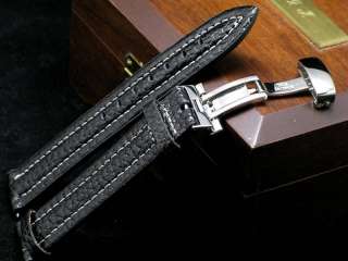 20mm Leather watch Strap DEPLOYMENT CLAS for TAG HEUER  