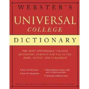  Websters Universal College Dictionary Not Available (NA) Books