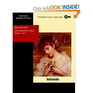  Anna Karenina Volume 1 of 5: [EasyRead Super Large 20pt 