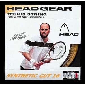  Head SYNTHETIC GUT 16 Tennis String: Sports & Outdoors