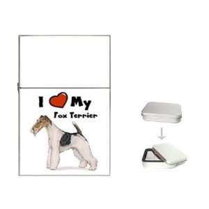  I Love My Fox Terrier Flip Top Lighter Health & Personal 