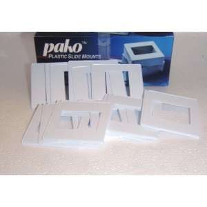  2X2 35mm PAKO PAKON STANDARD PLASTIC SLIDE MOUNTS 1.3mm 
