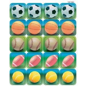  20 Pack TEACHER CREATED RESOURCES SPORTS 2 STICKERS 
