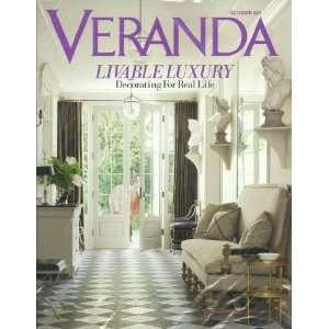 com Veranda Magazine October 2011 Livable Luxury, Decorating For Real 