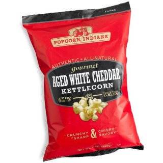 Popcorn Indiana White Cheddar Popcorn (Pack of 6)  Grocery 