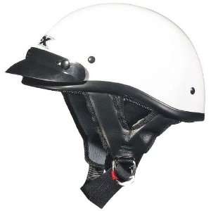   Adult FX 70 Open Face Motorcycle Helmet   White / Small Automotive