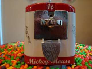   MICKEY MOUSE CLUB* Gumball Vending Machine Walt Disney Coin Op  