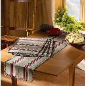  Aztec Pattern Table Linen Set W/ Runner By Collections Etc 