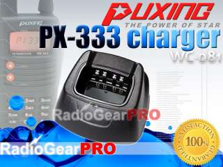   px 333 desktop charger with power transformer one year warranty