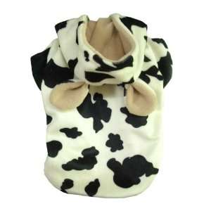 Cow   Dog Puppy Pet Clothes Jacket Coat Hoodie  Large