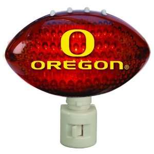   of 2 NCAA Oregon Ducks Football Shaped Night Lights: Home Improvement