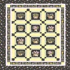  Romantic Bouquets Quilt Kit Top Only By The Each Arts 