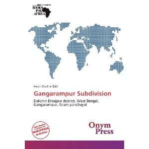  Gangarampur Subdivision (9786136279534) Aeron Charline 