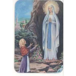  Our Lady Grace   Our Lady Lourdes   Pocket Saints Cards 